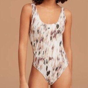 Aritzia Wilfred Free Multicolor Leila Bodysuit